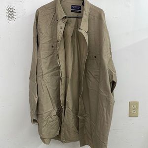 Mens long sleeve 4XL tall dress shirt